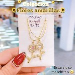Cadenitas para compartir especial flores amarillas 4.95$ 