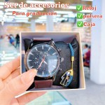 Set de reloj y pulsera para graduación 