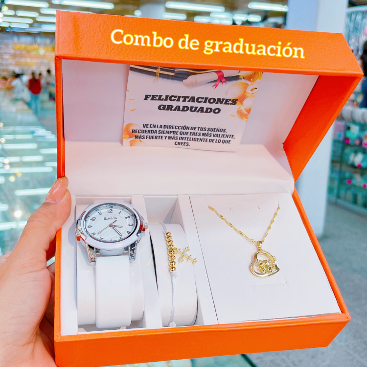 # 4 combo de graduación 