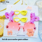# set de lente para niñas