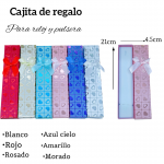 Caja de regalo para reloj y pulsera medida 21cm X 4.5cm 