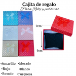Cajita de regalo para reloj y pulsera medida 9cm X 9cm 