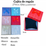 Cajita de regalo para reloj y pulsera medida 9cm X 9cm 