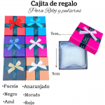 Cajita de regalo para reloj y pulsera medida 9cm X 9cm 