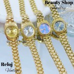 Nuevos modelos de reloj vintage de dama en oro chino