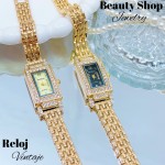 Nuevos modelos de reloj vintage de dama en oro chino