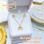 Set de cadena+topito para mamá 