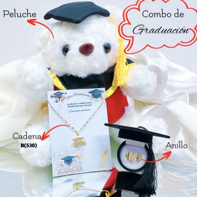 #00 Combo de peluche cadena y anillo (no incluye la cajita)