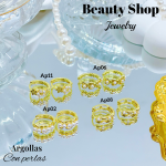 Nuevos modelos de argollitas con perlas 4& (0.65*) Nuevos modelos de argollitas con perlas 4& (0.65*)