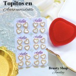Paquete de topitos en acero inoxidable 36&