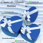 Cajas de regalo en forma de corazón con lazo te incluye 3 tamaños 