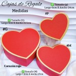 Cajas de regalo en forma de corazón te incluye 3 tamaños 