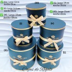 Cajas de regalo redonda te incluye 5 piezas 