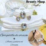Nuevo set de accesorios con perlas 