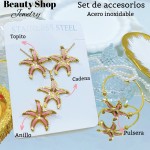 Nuevos set de accesorios en acero inoxidable 