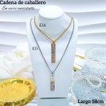 Nuevos modelos de cadenas para caballero en acero inoxidable 