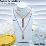 Nuevos modelos de cadenas para caballero en acero inoxidable 