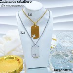 Nuevos modelos de cadenas para caballero en acero inoxidable 