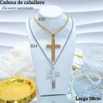 Nuevos modelos de cadenas para caballero en acero inoxidable 