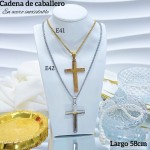Nuevos modelos de cadenas para caballero en acero inoxidable 