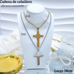 Nuevos modelos de cadenas para caballero en acero inoxidable 