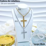Nuevos modelos de cadenas para caballero en acero inoxidable 