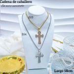 Nuevos modelos de cadenas para caballero en acero inoxidable 