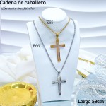 Nuevos modelos de cadenas para caballero en acero inoxidable 