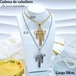 Nuevos modelos de cadenas para caballero en acero inoxidable 