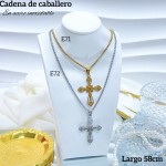 Nuevos modelos de cadenas para caballero en acero inoxidable 
