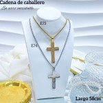 Nuevos modelos de cadenas para caballero en acero inoxidable 