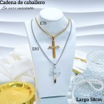 Nuevos modelos de cadenas para caballero en acero inoxidable 