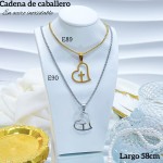 Nuevos modelos de cadenas para caballero en acero inoxidable 