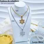 Nuevos modelos de cadenas para caballero en acero inoxidable 