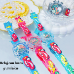 #001 Reloj para niños y niñas con luces y música 