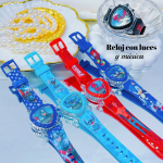#001 Reloj para niños y niñas con luces y música 