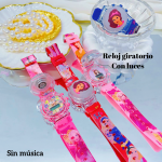 #001 Reloj para niños y niñas con luces y música 