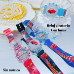 #001 Reloj para niños y niñas con luces y música 
