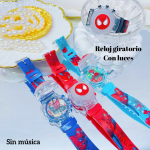 #001 Reloj para niños y niñas con luces y música 