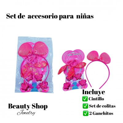 #2Lindos Set de accesorios para niñas 