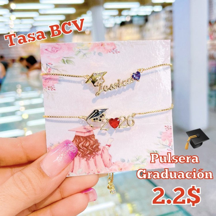 Pulseras de graduación 