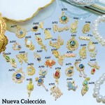 #0001#A Cadena con dije lujo (solo dije 1.65$）(9.5&) (1.78*)