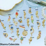 #0001#A Cadena con dije lujo (solo dije 1.65$）(9.5&) (1.78*)