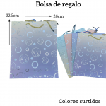 Bolsas de regalo medida 32.5cm X 26cm paquete X12