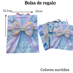 Bolsas de regalo medida 32.5cm X 26cm paquete X12
