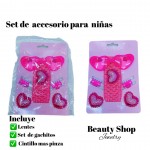 #2Lindos Set de accesorios para niñas 