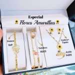 Accesorios de flores amarillas 9.60$