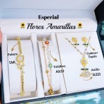 Accesorios de flores amarillas 9.60$