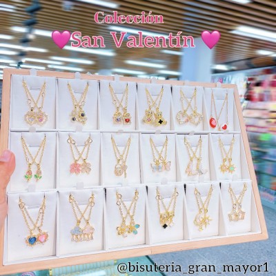 Colección de cadenitas san Valentín 