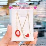 Colección de cadenitas san Valentín Colección de cadenitas san Valentín